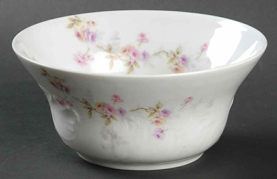 Schleiger 339B Cranberry Bowl by Haviland-1