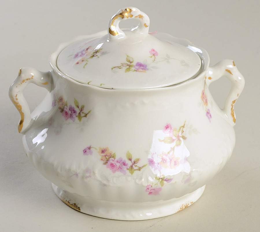 Schleiger 339B Sugar Bowl & Lid by Haviland-1