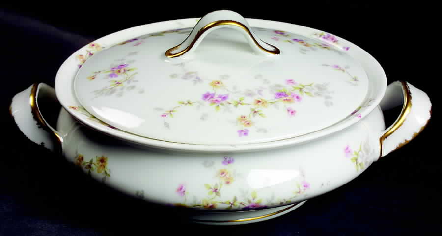 Schleiger 339C Round Covered Vegetable by Haviland-1