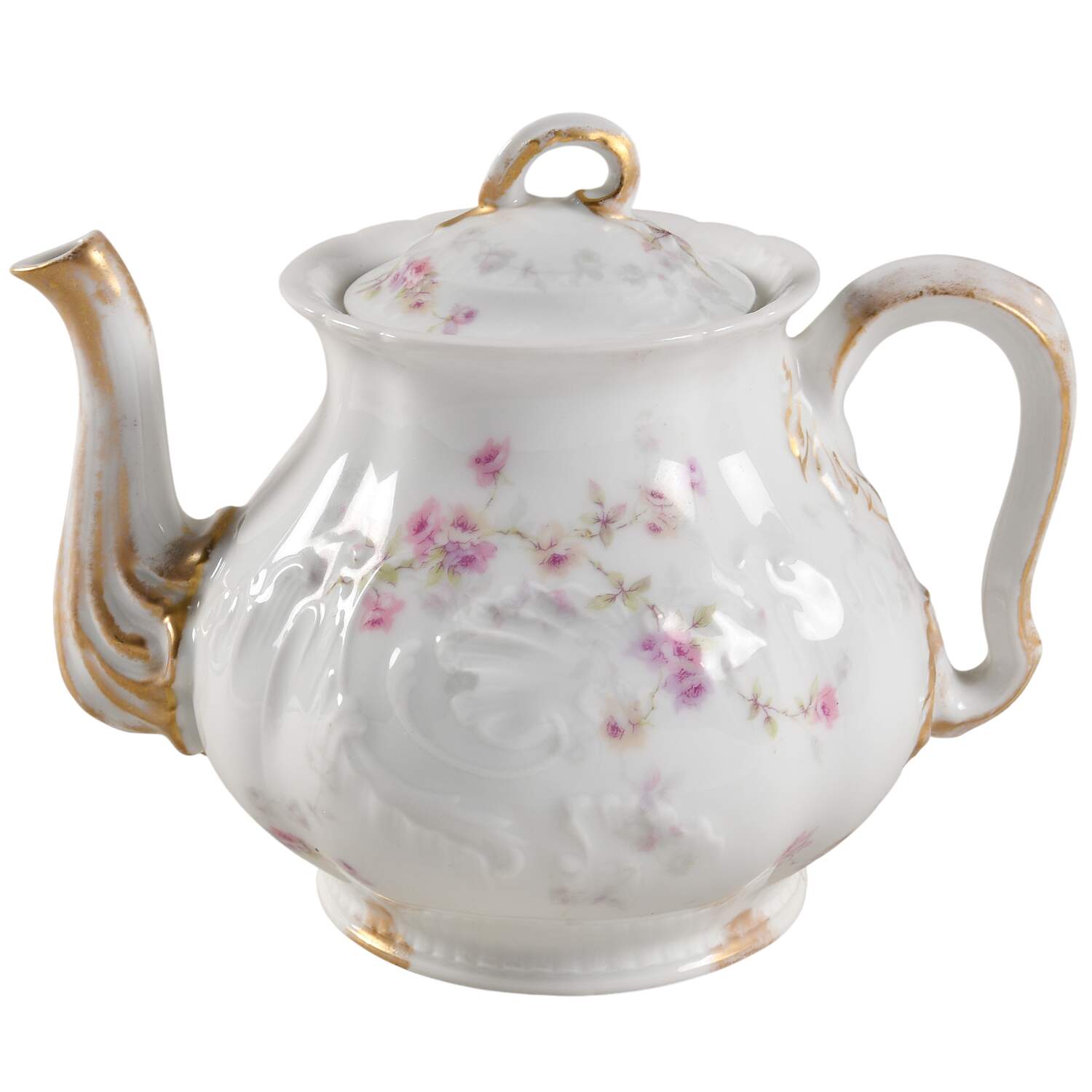 Schleiger 339f Teapot & Lid by Haviland-1