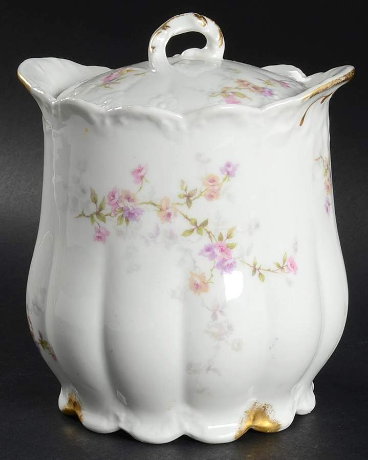 Schleiger 339h Oversize Sugar Bowl & Lid by Haviland-1