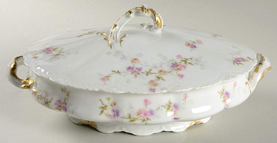 Schleiger 339h Oval Covered Vegetable by Haviland-1