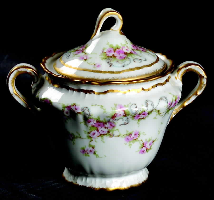 Schleiger 340 Sugar Bowl & Lid by Haviland-1