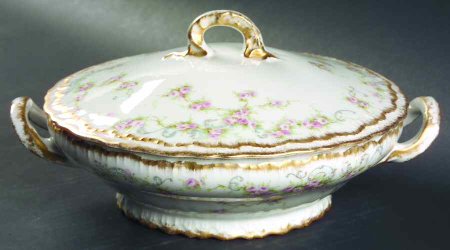 Schleiger 340 Round Covered Vegetable by Haviland-1