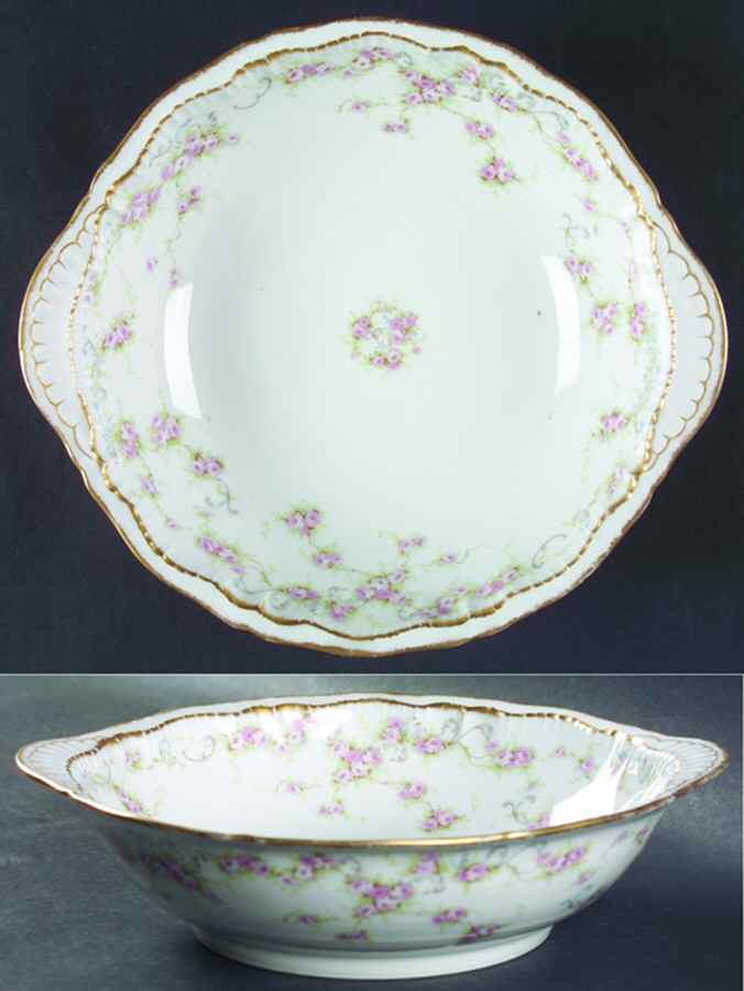 Schleiger 340 10" Round Vegetable Bowl by Haviland-1