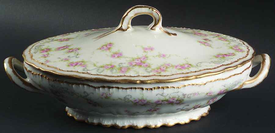 Schleiger 340 Oval Covered Vegetable by Haviland-1