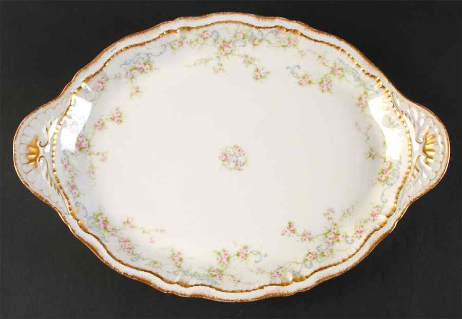 Schleiger 340 16" Oval Serving Platter by Haviland-1