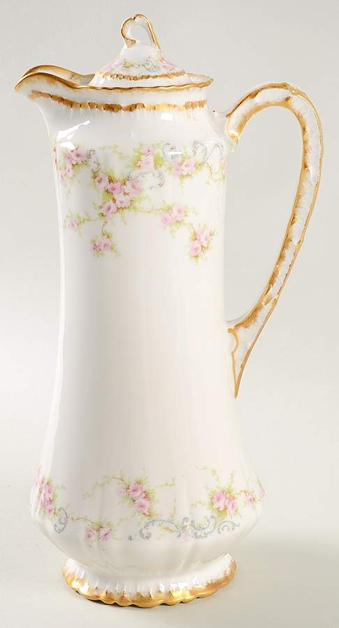 Schleiger 340 Chocolate Pot & Lid by Haviland-1