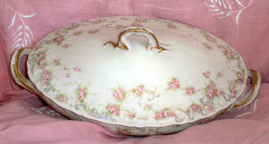 Schleiger 340A Oval Covered Vegetable by Haviland-1