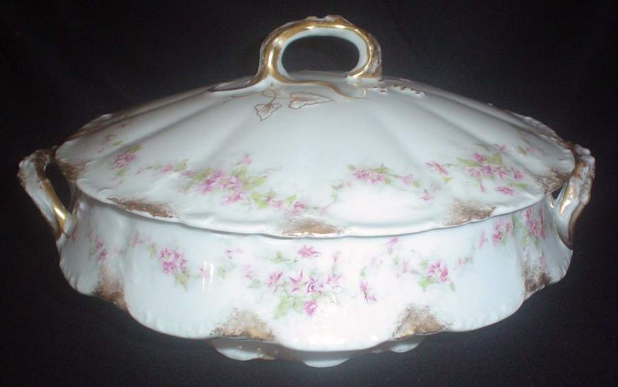 Schleiger 341A Tureen &  Lid by Haviland-1