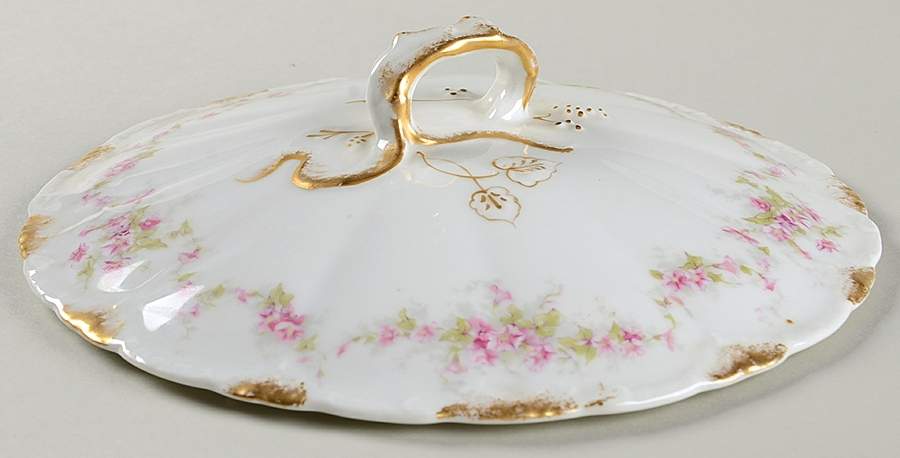 Schleiger 341A Lid for Round Vegetable by Haviland-1