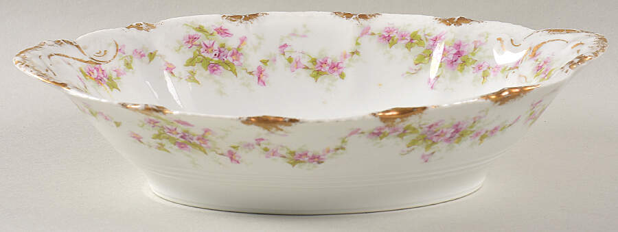 Schleiger 341D 9" Oval Vegetable Bowl by Haviland-1