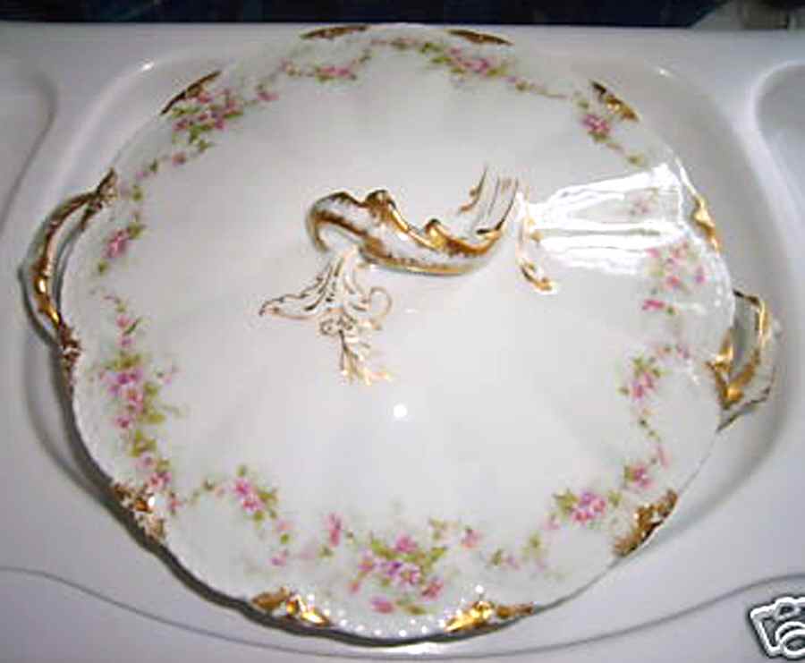 Schleiger 341D Round Covered Vegetable by Haviland-1