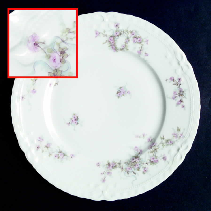 Schleiger 342 Luncheon Plate by Haviland-1