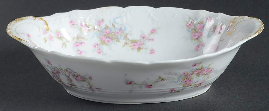Schleiger 342F 8" Oval Vegetable Bowl by Haviland-1