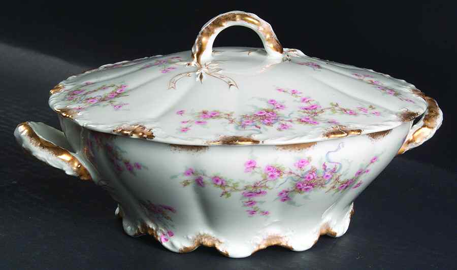 Schleiger 342G Round Covered Vegetable by Haviland-1