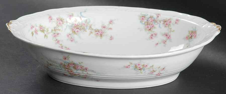 Schleiger 342h 9" Oval Vegetable Bowl by Haviland-1