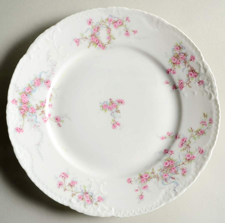 Schleiger 342j Luncheon Plate by Haviland-1