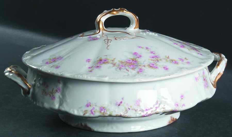 Schleiger 342j Round Covered Vegetable by Haviland-1