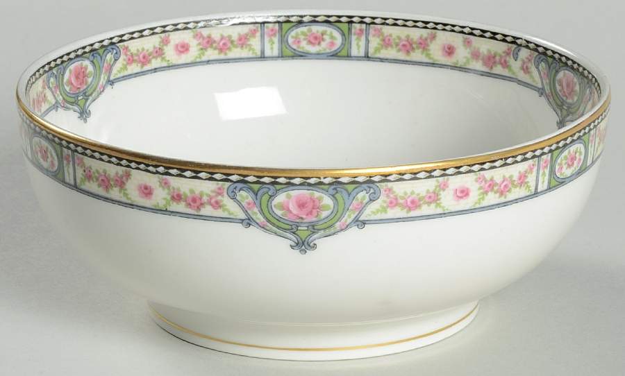 Schleiger 344 Cranberry Bowl by Haviland-1