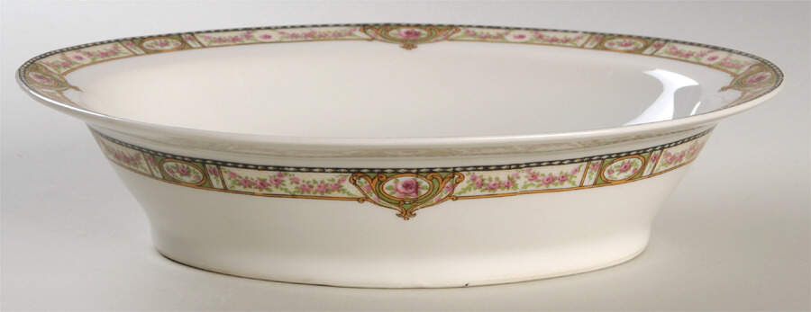 Schleiger 344C 9" Oval Vegetable Bowl by Haviland-1