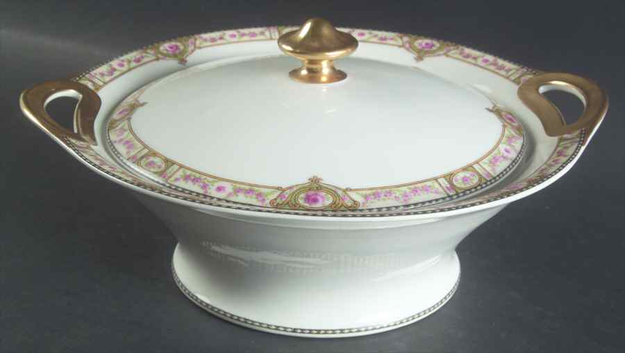 Schleiger 344C Round Covered Vegetable by Haviland-1