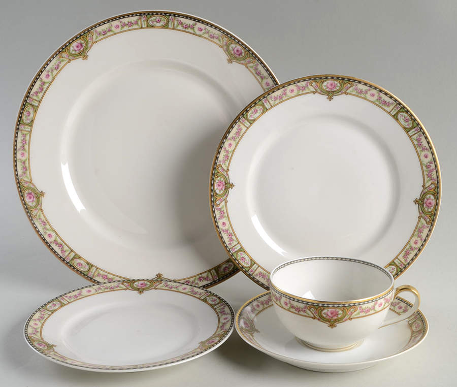 Schleiger 344d 5 Piece Place Setting by Haviland-1