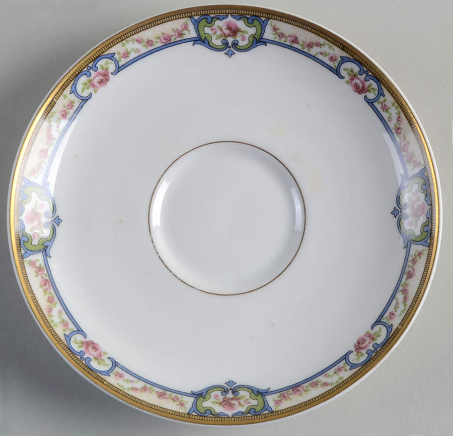 Schleiger 345A Saucer for Oversized Cup by Haviland-1