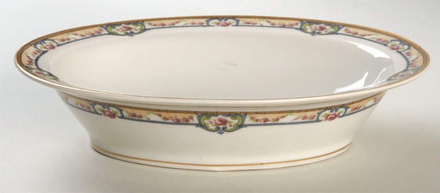 Schleiger 345A 9" Oval Vegetable Bowl by Haviland-1