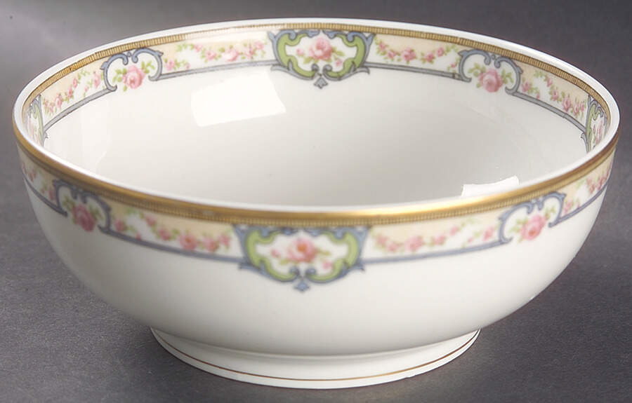 Schleiger 345A Cranberry Bowl by Haviland-1