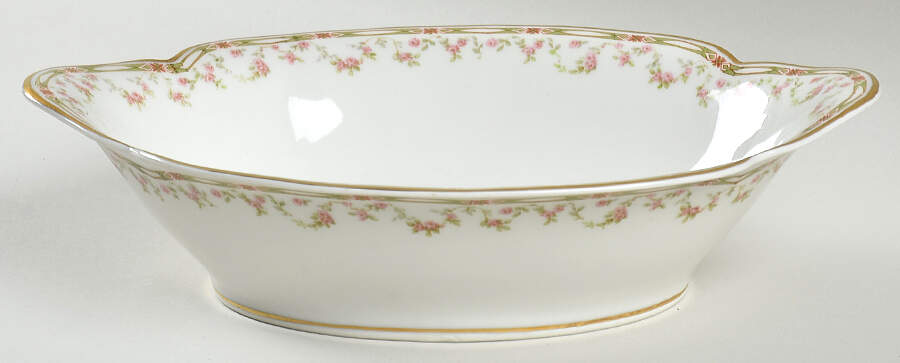 Schleiger 346 10" Oval Vegetable Bowl by Haviland-1