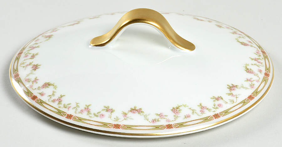 Schleiger 346 Lid for Round Vegetable by Haviland-1