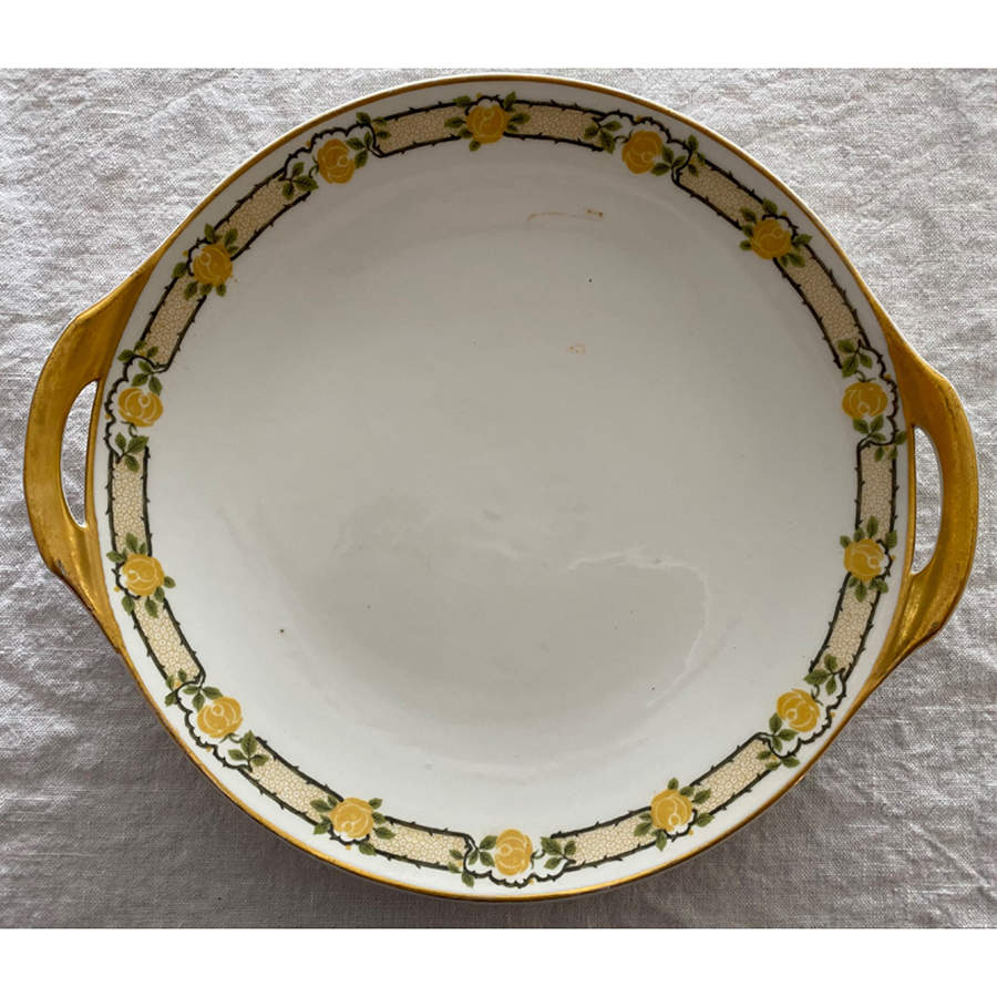 Schleiger 347 Handled Cake Plate by Haviland-1