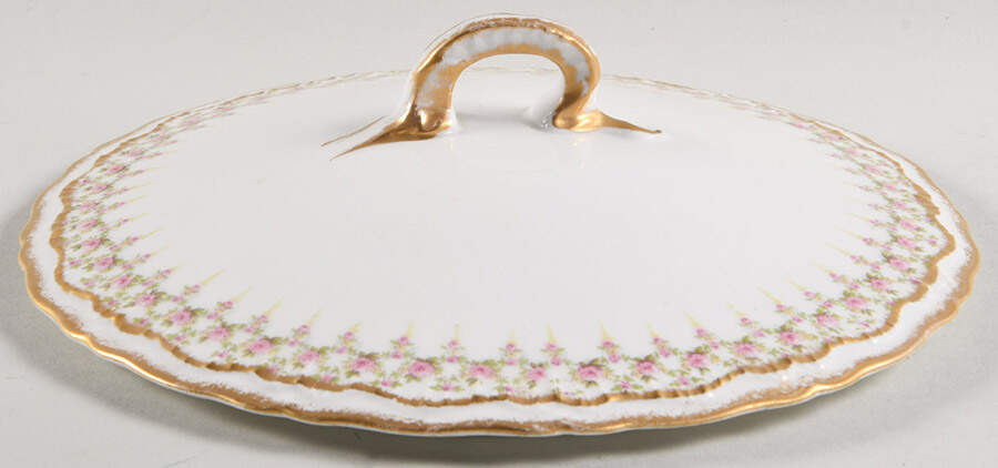 Schleiger 349A Lid for Round Vegetable by Haviland-1