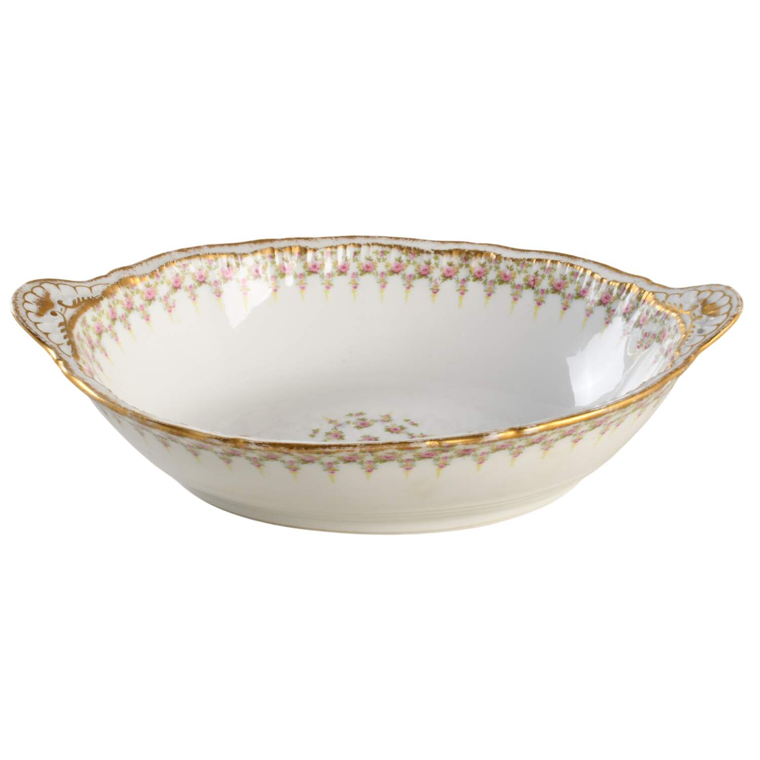 Schleiger 349A 10" Oval Vegetable Bowl by Haviland-1