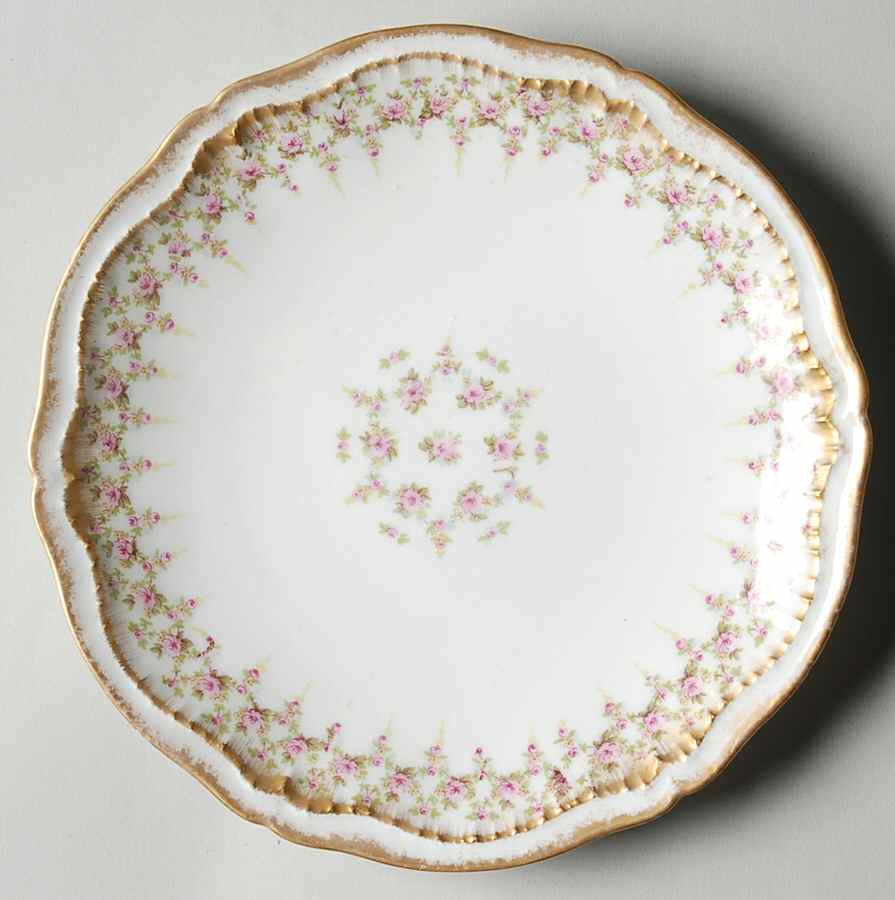 Schleiger 349A Coupe Salad Plate by Haviland-1