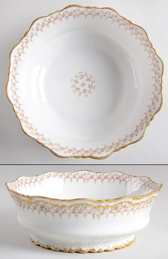 Schleiger 349A 9" Salad Serving Bowl by Haviland-1