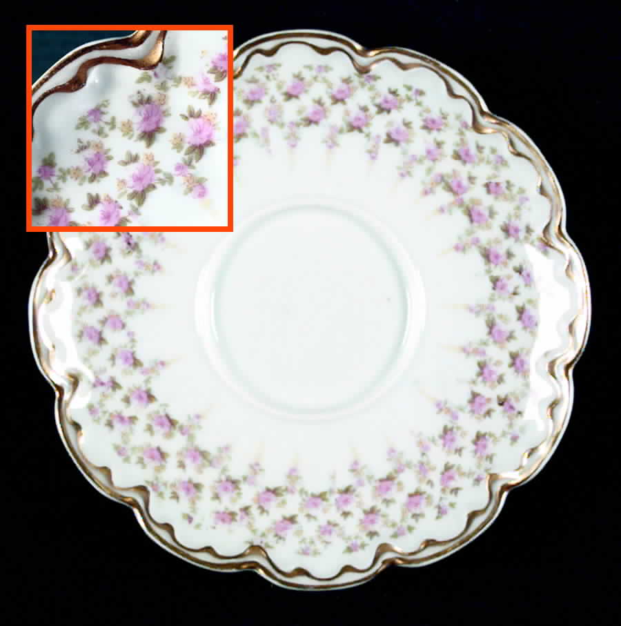 Schleiger 349B Saucer by Haviland-1