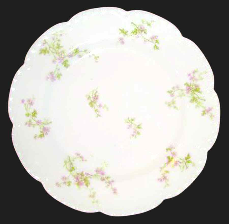 Schleiger 34a Dinner Plate by Haviland-1
