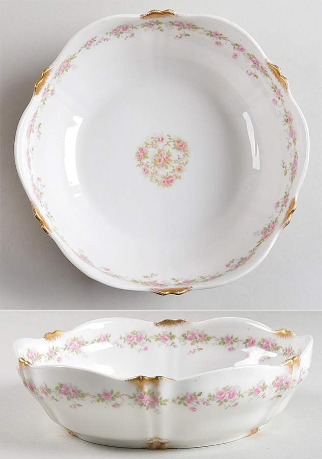 Schleiger 350E 8" Round Vegetable Bowl by Haviland-1