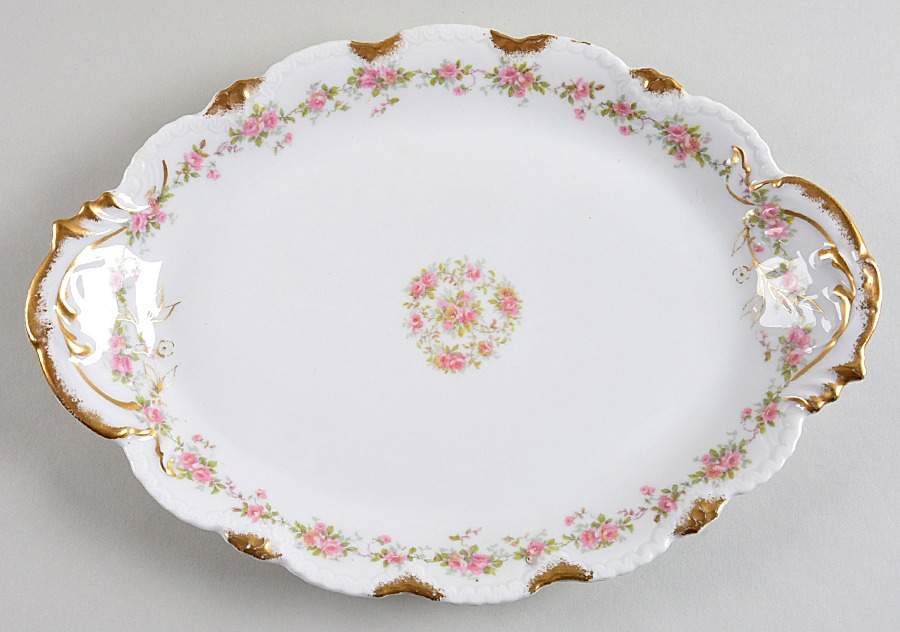 Schleiger 350E 12" Oval Serving Platter by Haviland-1