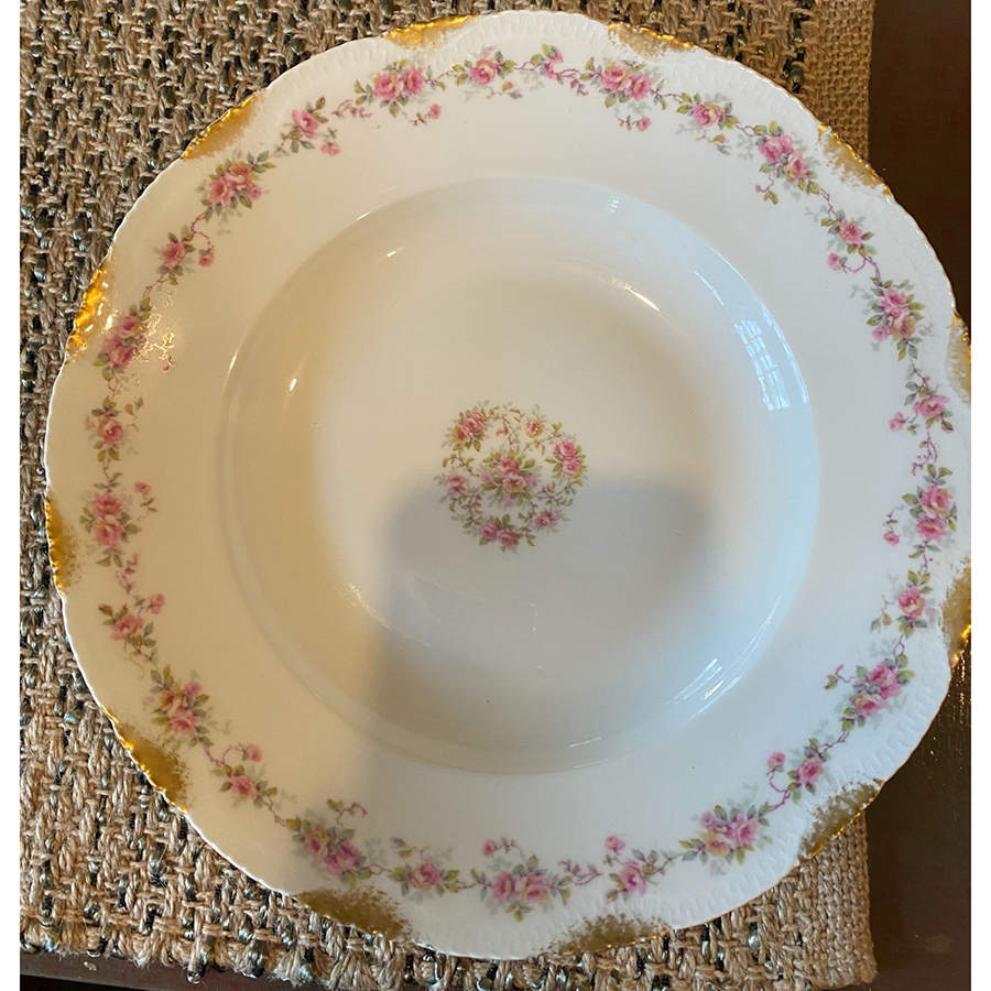 Schleiger 350E Large Rim Soup Bowl by Haviland-1