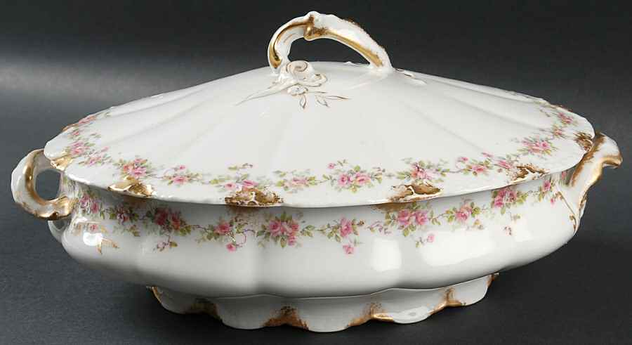 Schleiger 350E Oval Covered Vegetable by Haviland-1