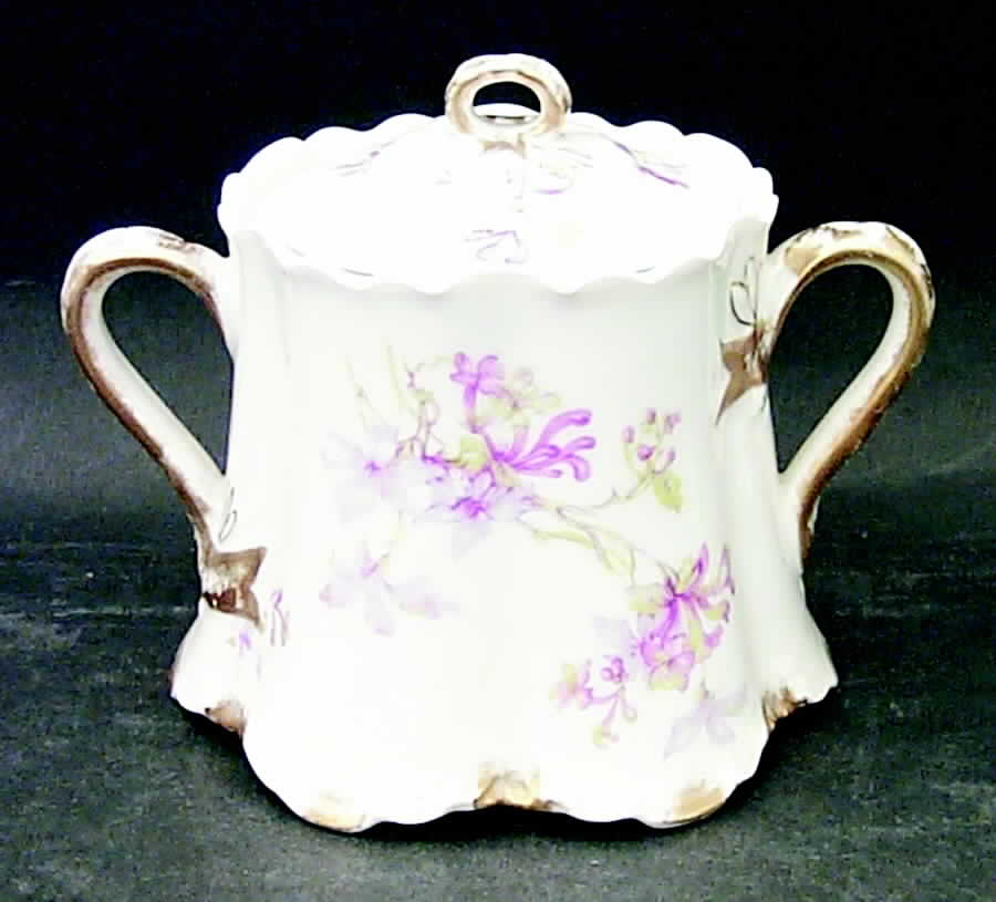 Schleiger 36D Sugar Bowl & Lid by Haviland-1