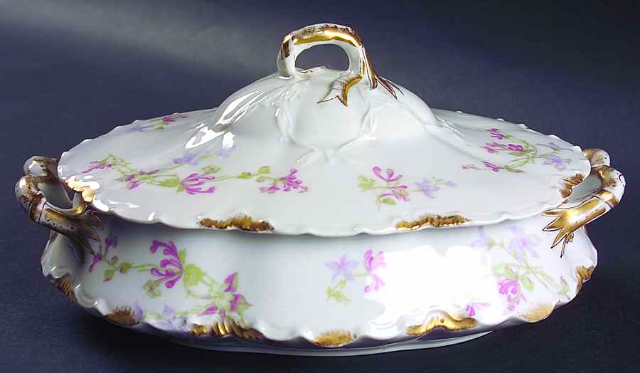 Schleiger 36D Oval Covered Vegetable by Haviland-1