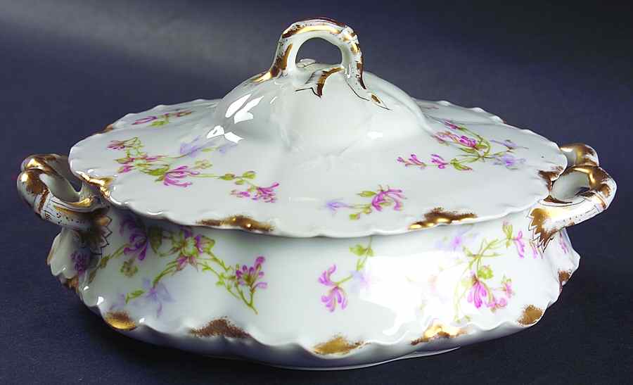 Schleiger 36D Round Covered Vegetable by Haviland-1