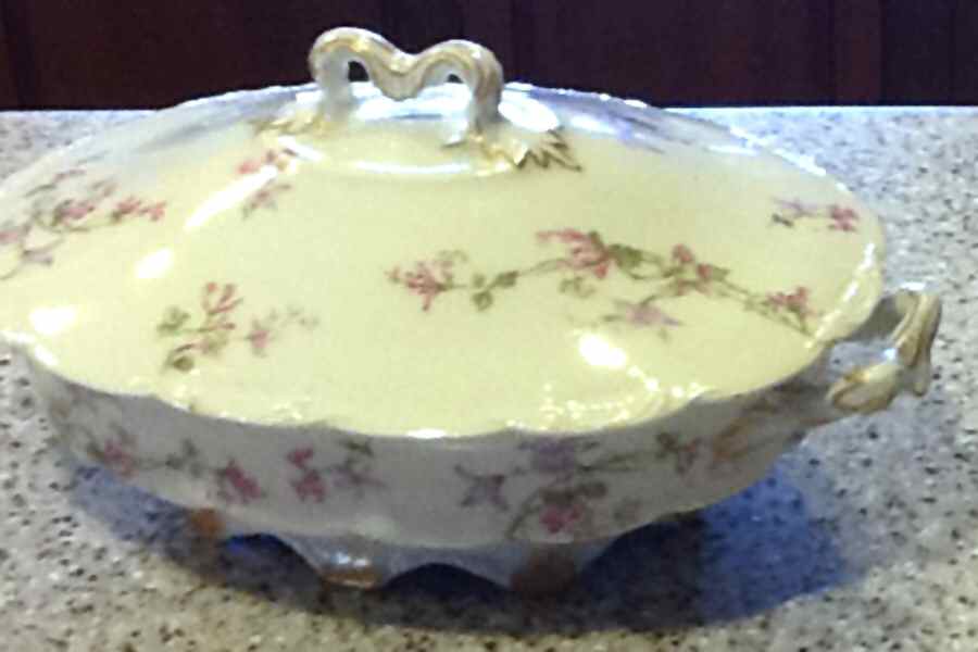 Schleiger 36i Oval Covered Vegetable by Haviland-1