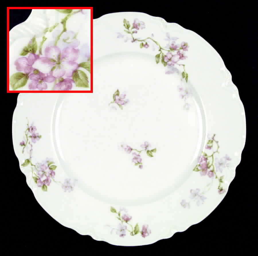 Schleiger 37 Dinner Plate by Haviland-1