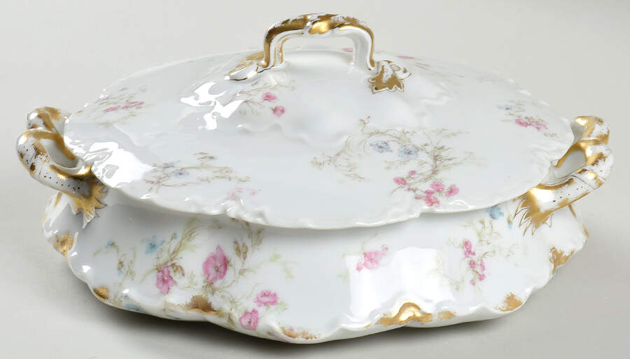 Schleiger 38 Round Covered Vegetable by Haviland-1