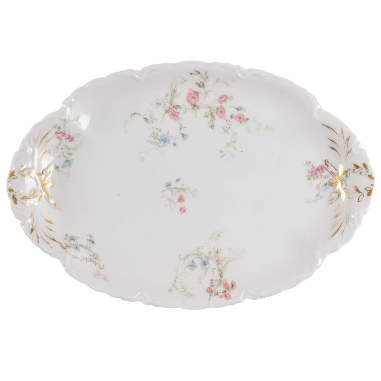 Schleiger 38 11" Oval Serving Platter by Haviland-1